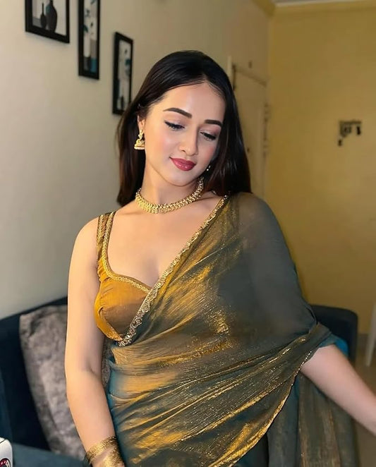 Women's Soft Zimmy Choo Fandy Silk Saree